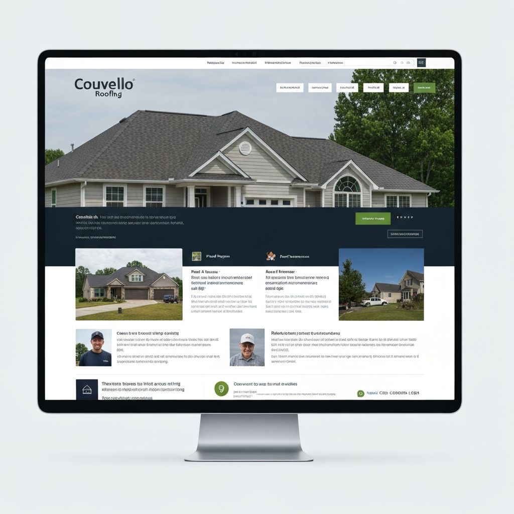 Aperçu du site couvrappy sur ordinateur